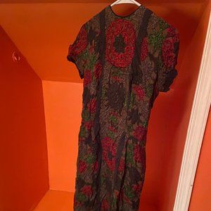 Vintage 60s Print Dress